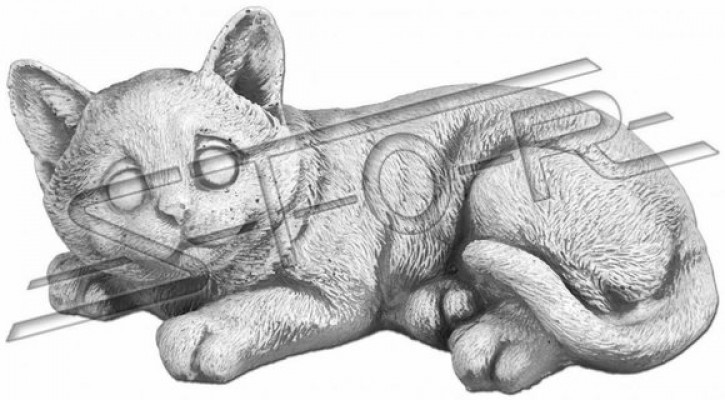 Decoratieve tuindecoratie Kat terrasstenen figuren figuur standbeeld