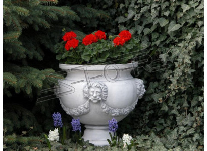 Ontwerp Bloempot Top Plantenbak Vaas Figuren Potten Gezicht Sculptuur