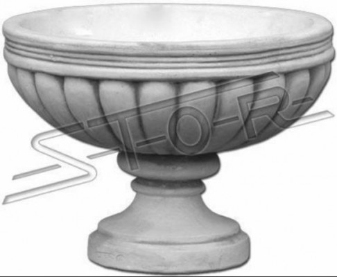 Ontwerp Bloempot Top Planz Deco Emmer Vaas Potten Figuur Gezicht Sculptuur