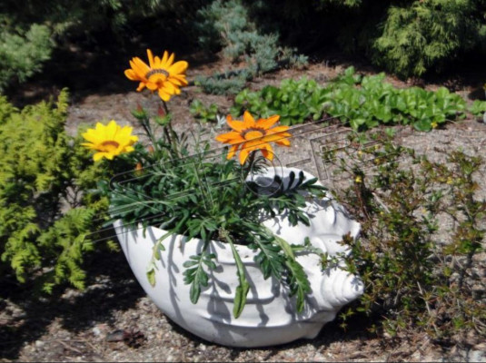 Ontwerp bloempot Top Planz emmer Decoratieve pot Potten Figuur Gezicht