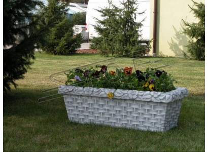 Ontwerp Bloempot Top Planz Kuip Vaas Decoratieve Potten Figuur Gezicht