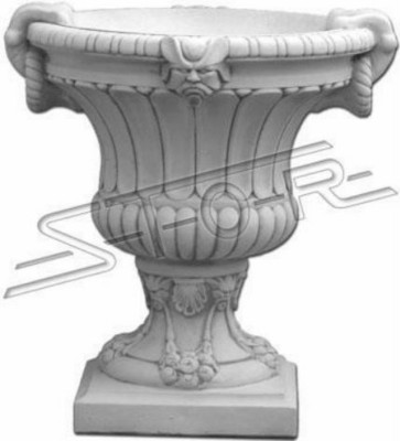 Ontwerp Bloempot Top Planz Kuip Vaas Potten Decoratieve Figuur Gezicht
