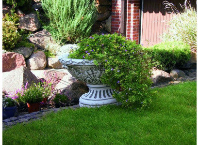 Ontwerp Bloempot Top Planz Kuip Vaas Potten Figuur Decoratief Gezicht