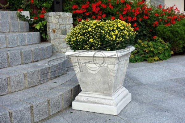 Ontwerp Bloempot Top Planz Vaas Potten Figuur Gezicht Decoratie Sculptuur