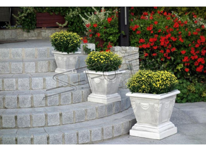 Ontwerp Bloempot Top Planz Vaas Potten Figuur Gezicht Decoratie Sculptuur