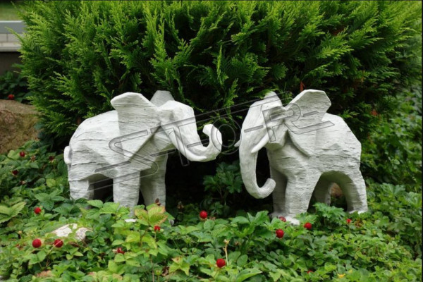 Ontwerp Figuur Olifant Sculptuur Figuren Beeldhouwwerken Standbeelden Abstract Standbeeld