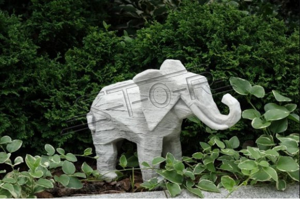 Ontwerp Figuur Olifant Sculptuur Figuren Beelden Standbeelden Standbeeld