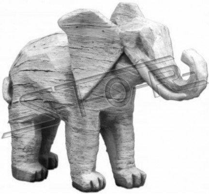 Ontwerp Figuur Olifant Sculptuur Figuren Beelden Standbeelden Standbeeld