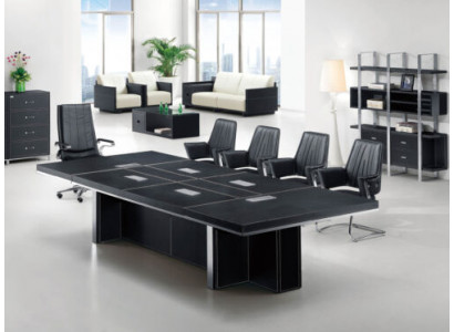 Design conferentietafel & archiefkast 2-delige set Vergadering Bespreking