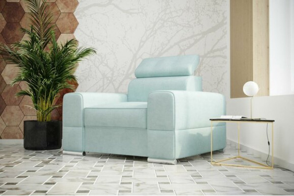 Ontwerp Luxe Stoel Fauteuil Bank 1-Zits TV-Lounge Ligstoel Bank Leer Textiel