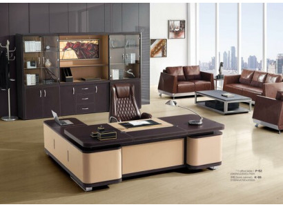 Design Luxe Meubel 2-delige kantoorset Bureau Archiefkast Kast