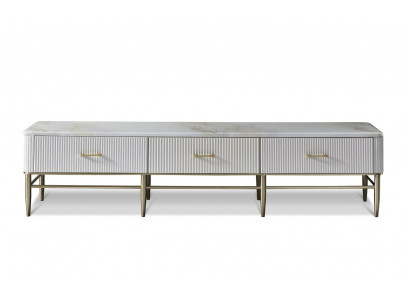 Ontwerper commode dressoir laag bord zij kast woonkamer decor plank