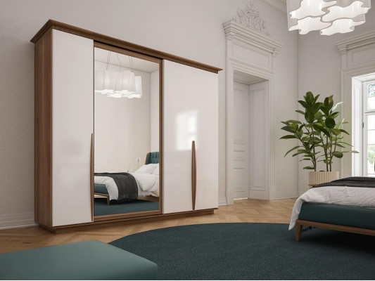 Kast Luxe Slaapkamer Kledingkast Modern Hout Meubel Ontwerp Nieuw