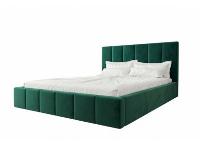 Tweepersoonsbed Luxe Velvet Textiel Bed Dubbele Slaapkamer Design 160x200cm