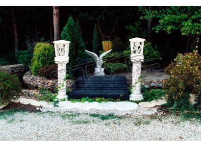 Edele designzuil tuinbeeld zuilstandaard decoratiesculptuur