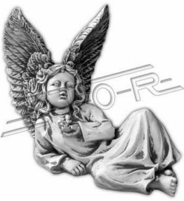 Engel 27cm Sculptuur Ontwerp Figuur Standbeeld Tuin Beelden Decoratieve Beelden