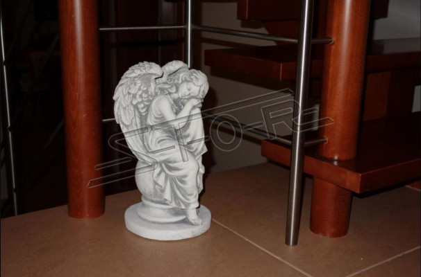 Engel 36cm Sculptuur Ontwerp Figuur Standbeeld Tuin Figuren Beelden