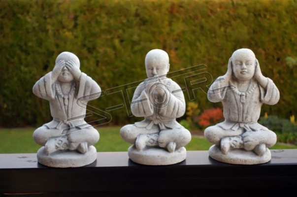 25cm Shaolin Kung Fu Beeld Standbeeld Vechter Figuren Standbeelden