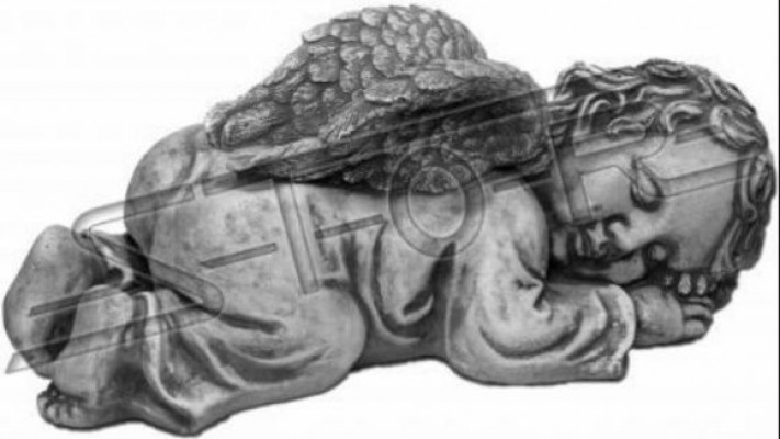 Engel Figuur Standbeeld Grafsteen Figuren Standbeelden Sculptuur Decoratieve Sculpturen