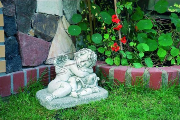 Engel Kinder Sculptuur Ontwerppigurine Standbeeld Tuinbeelden Standbeelden