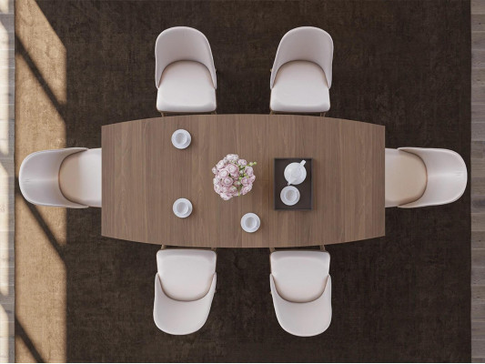 Eethoek Moderne Eettafel Eetkamer 6x Stoelen Houten Meubels Luxe
