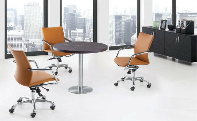 Eettafel Rond Woonkamertafels Modern Kantoor Vergadertafel Koffie