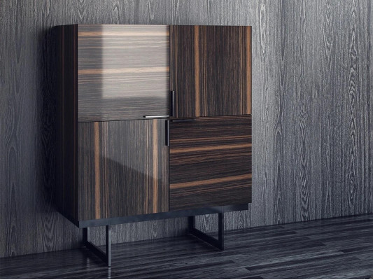 Eetkamer Luxe Dressoir Ontwerp Sideboard Houten Kast Moderne Meubels