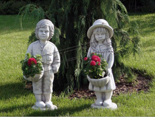 Figuur Bloempot Decoratie Plantbak Bloempotten Decor Figuur Tuin