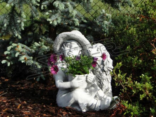 Figuurdecoratie Bloembakken Bloempotten Plantenbakken Decor Figuur Tuin