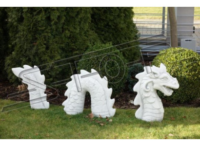Figuur Slang Draak Tuin Standbeeld Sculptuur Sculpturen Figuren