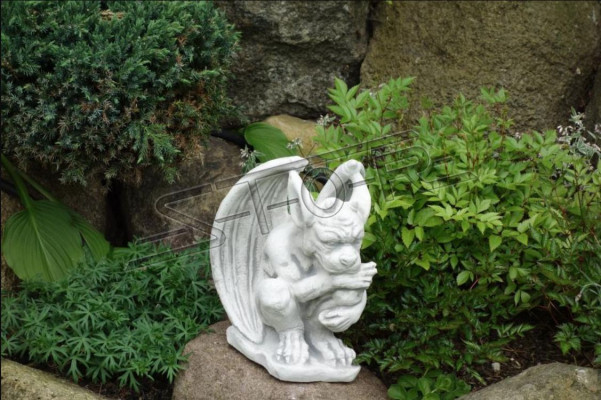 Figuur Duivel Tuin Draak Standbeeld Sculptuur Beeldhouwwerk Beelden