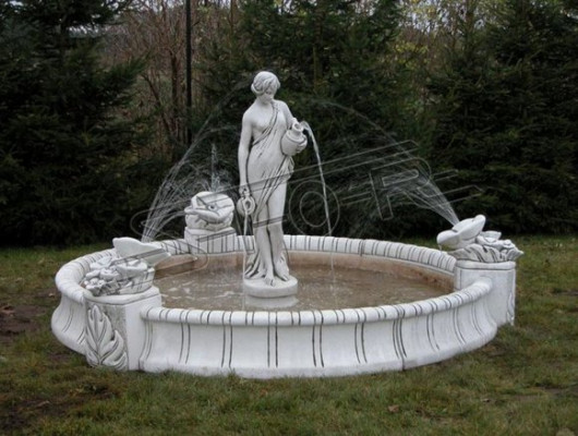 Fontein Figuur Standbeeld Figuren Sculptuur Beelden Antieke Sculpturen Tuin