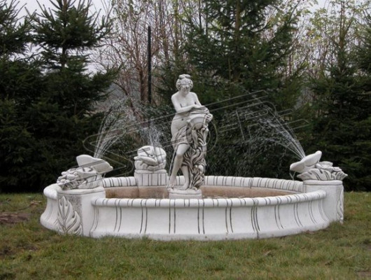 Fonteinen Figur Standbeeld Figuren Beeldhouwwerk Standbeelden Beeldhouwwerken Tuin Antiek