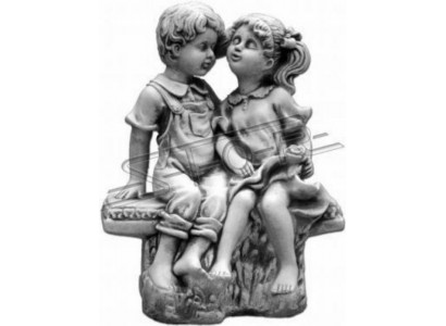 40 cm decoratieve sculptuur ontwerp figuur standbeeld grijs tuinfiguren natuur standbeelden