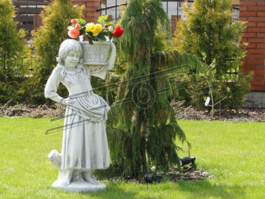 Vrouw 108cm sculptuur ontwerp figuur standbeeld tuinbeelden standbeelden