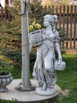 Vrouw 110cm Sculptuur Ontwerp Figuur Standbeeld Tuin Beelden Standbeelden