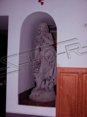 Vrouw 132cm beeldhouwwerk ontwerp figuur standbeeld tuin beelden beelden