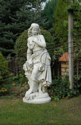 Vrouw 132cm beeldhouwwerk ontwerp figuur standbeeld tuin beelden beelden