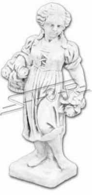 Vrouw 75cm Sculptuur Design Figuur Standbeeld Tuin Beelden Standbeelden