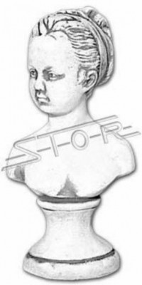 Mevrouw Buste Sculptuur Ontwerp Figuur Standbeeld Tuin Figuren Beelden