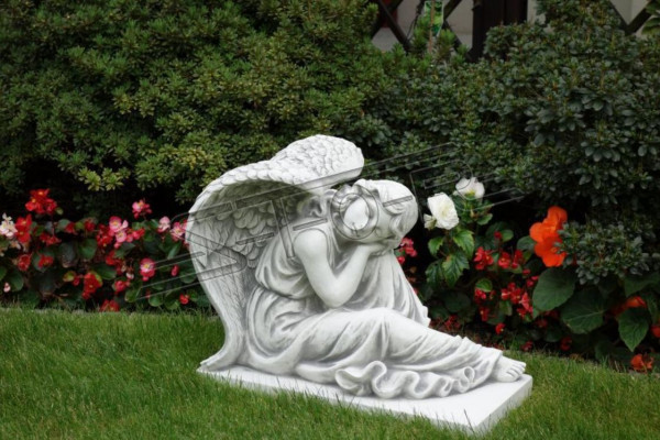 42 cm Decoratie Sculptuur Ontwerp Figuur Standbeeld Tuin Figuren Antieke Stijl Standbeelden