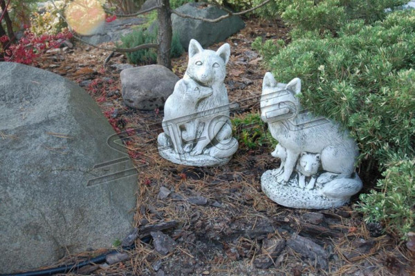 Tuindecoratie Vos Standbeeld Sculptuur Figuren Beelden Designer Figuur