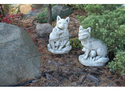 Tuindecoratie Vos Standbeeld Sculptuur Figuren Beelden Designer Figuur