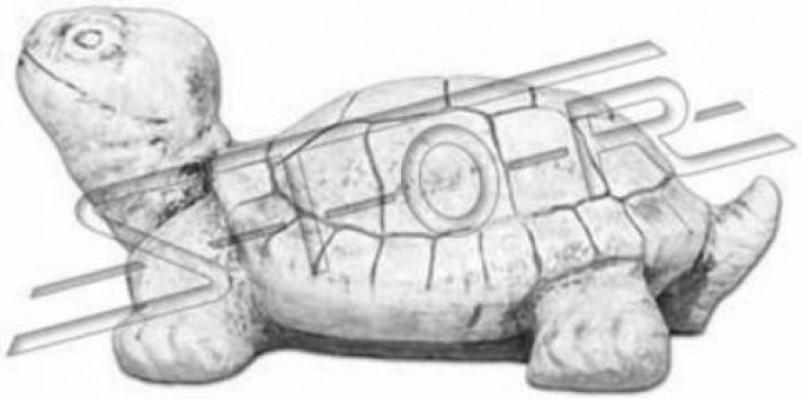 Tuindecoratie Schildpad Standbeeld Sculptuur Figuren Ontwerpsculptuur