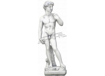 Tuindecoratie 59cm David Terras Steen Figuur Decoratie Sculptuur Direct