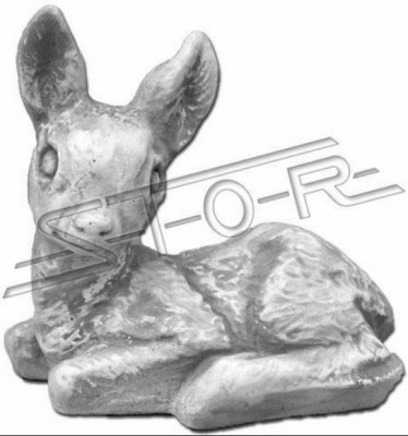 Tuindecoratie Bambi Terras Steen Figuren Beeld Deco Standbeeld
