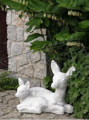 Tuindecoratie Bambi Terras Steen Figuren Figuur Decoratief Standbeeld