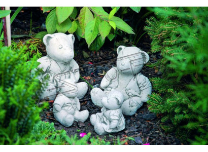 Tuindecoratie Beer Terras Steen Figuren Decoratie Standbeeld