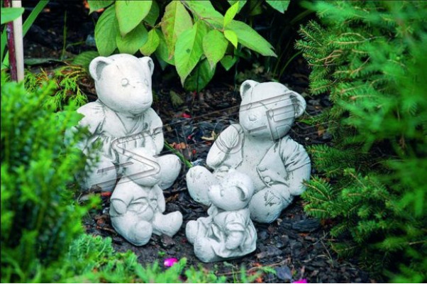 Tuindecoratie Beer Terras Steen Figuren Natuur Figuur Decoratief Standbeeld