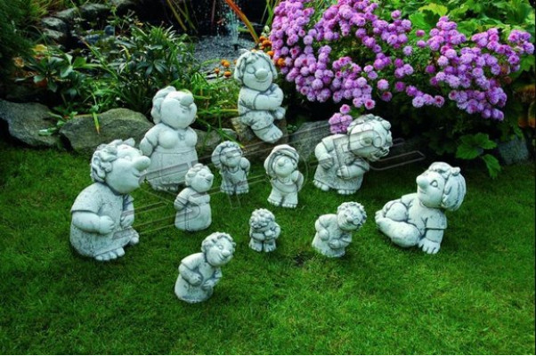 Tuindecoratie Deco standbeeld Sculptuur Figuren Beeldhouwwerken